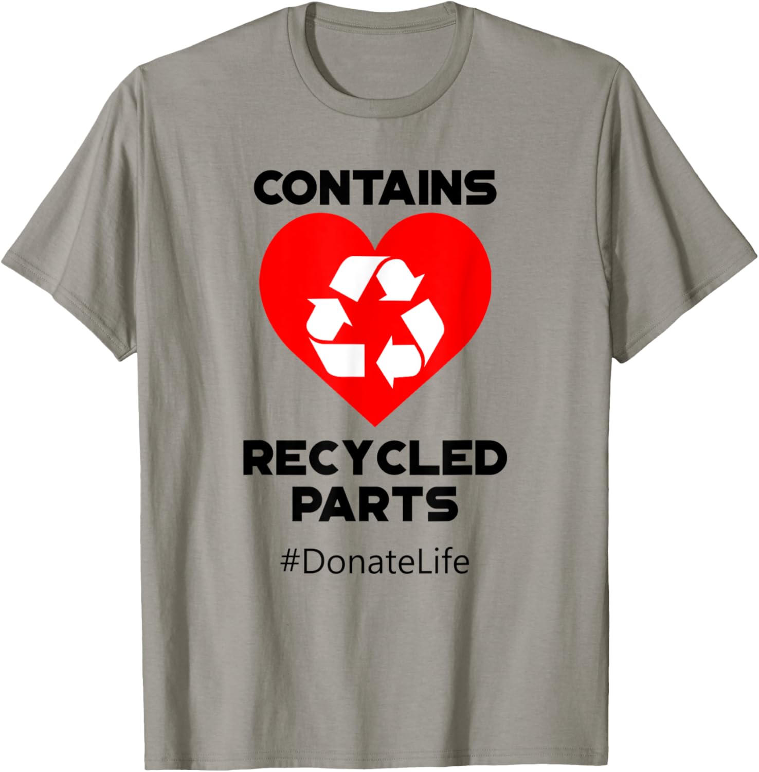 Contains Recycled Parts Heart Transplant Recipients